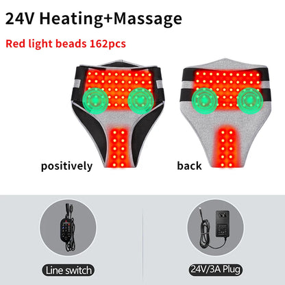 Woman's Back and Abdominal Massager