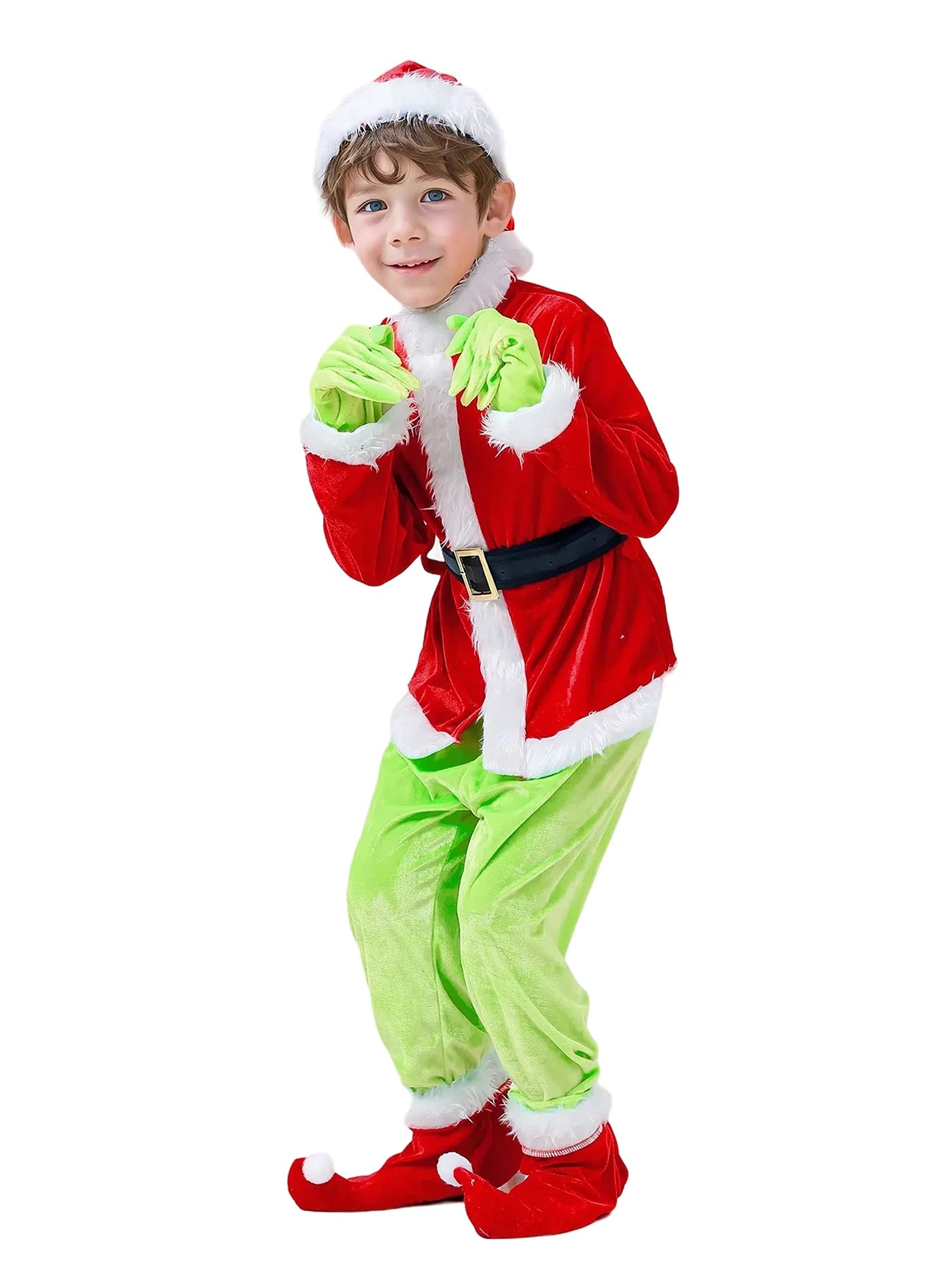 Boys Green Monster Costume