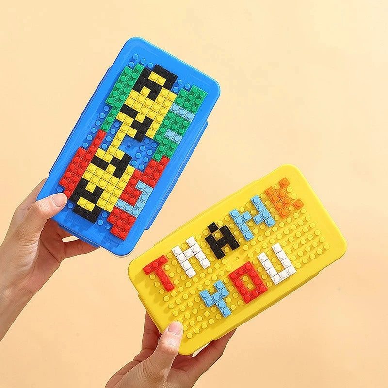 KIds DIY Building Blocks Lunch Box