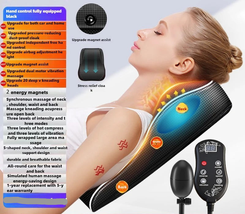Back and Spine Heating Vibrating Massager