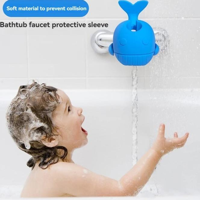 Baby Anti-collision Silicone Bathtub Safety Cover