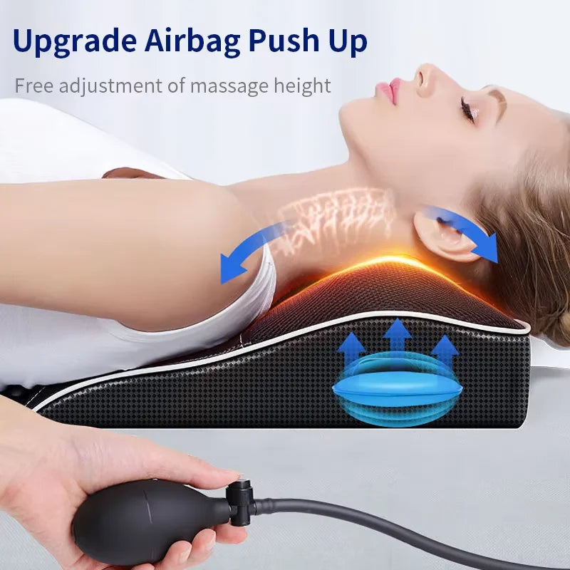 Back and Spine Heating Vibrating Massager