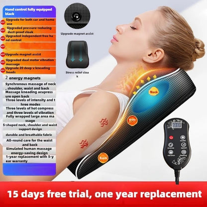 Back and Spine Heating Vibrating Massager
